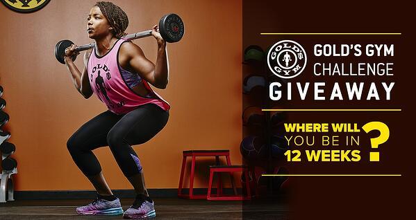 Golds gym giveaway