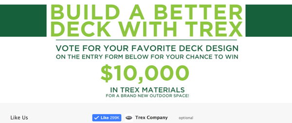 Trex Materials Contest