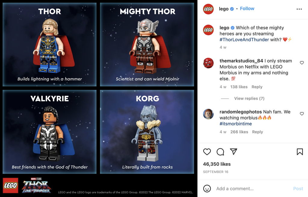 Lego Thor Figures