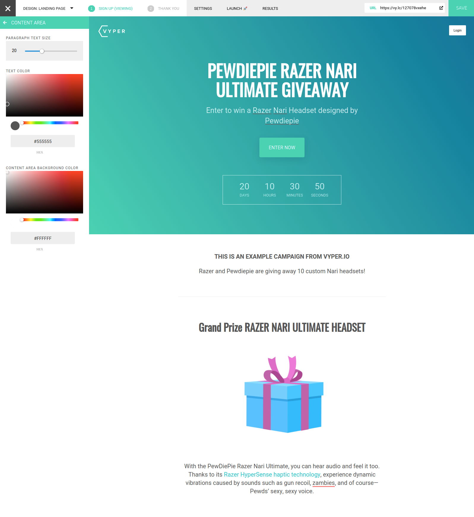 Pewdiepie Razer VYPER Giveaway