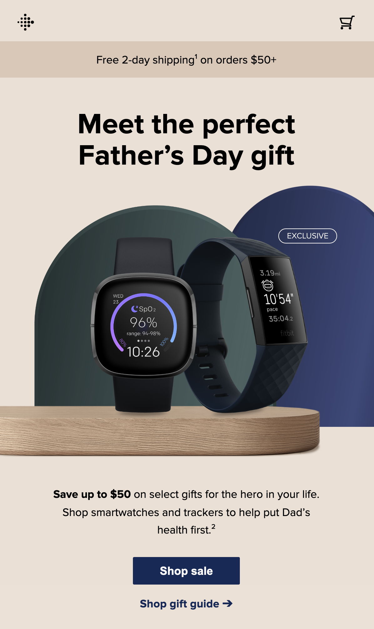 Fitbit father's best sale day sale