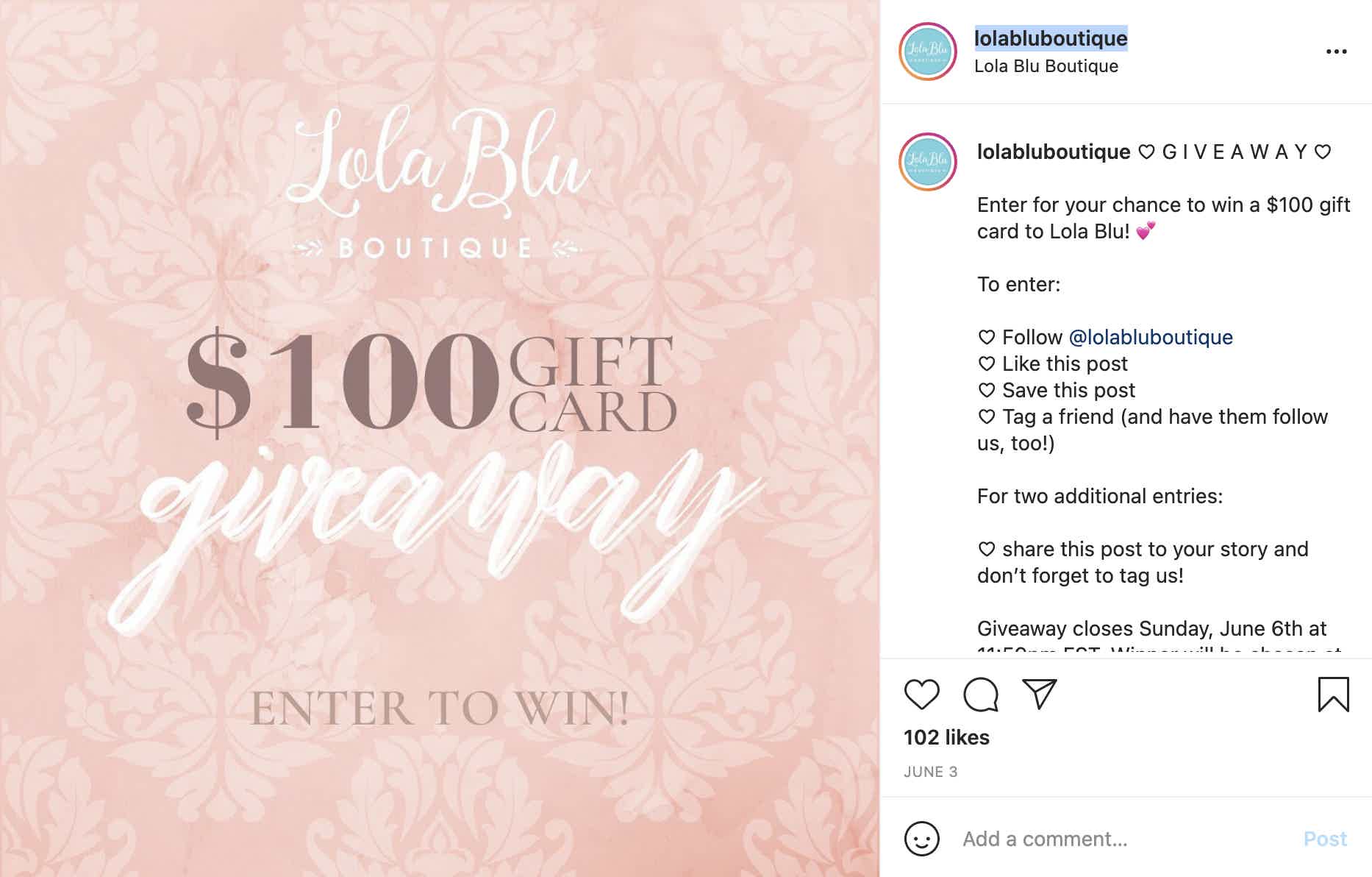 Host A Giveaway For An Amazon Gift Card (2021) Lola Blu Boutique